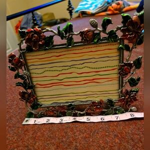 Floral Photo Frame In 6x4